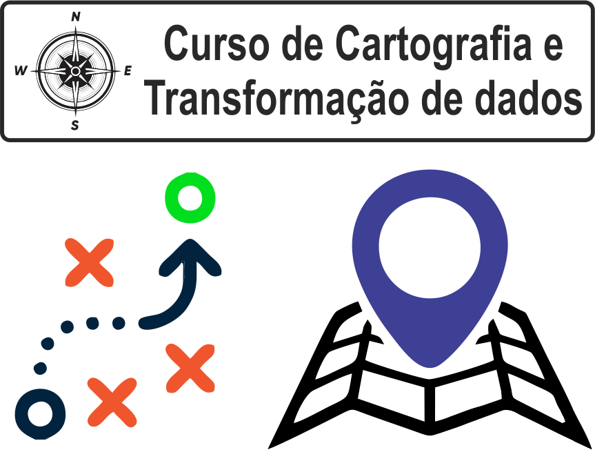 Cartografia e transformação de dados geodésicos para pós-processamento GNSS
