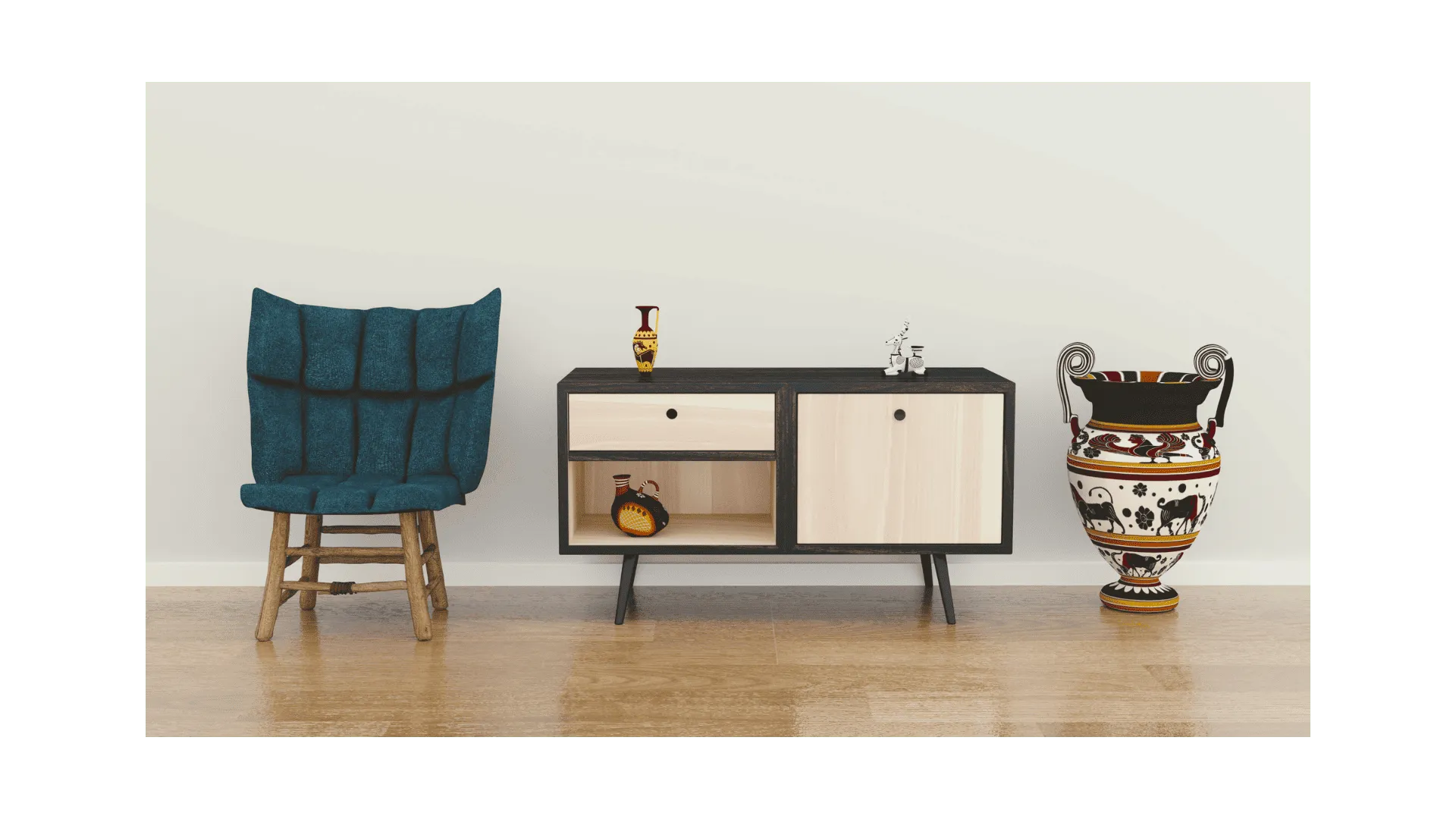 Marcenaria: profissional em bancada de trabalho