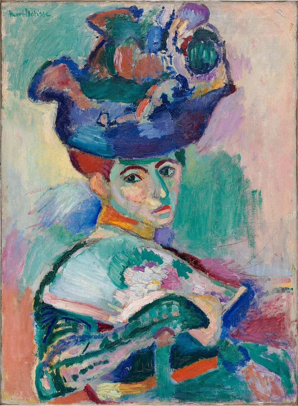 Matisse — Mulher de Chapéu, cor como protagonista expressiva