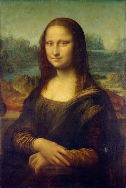 Leonardo da Vinci — exemplo de pintura em tela com sfumato e profundidade