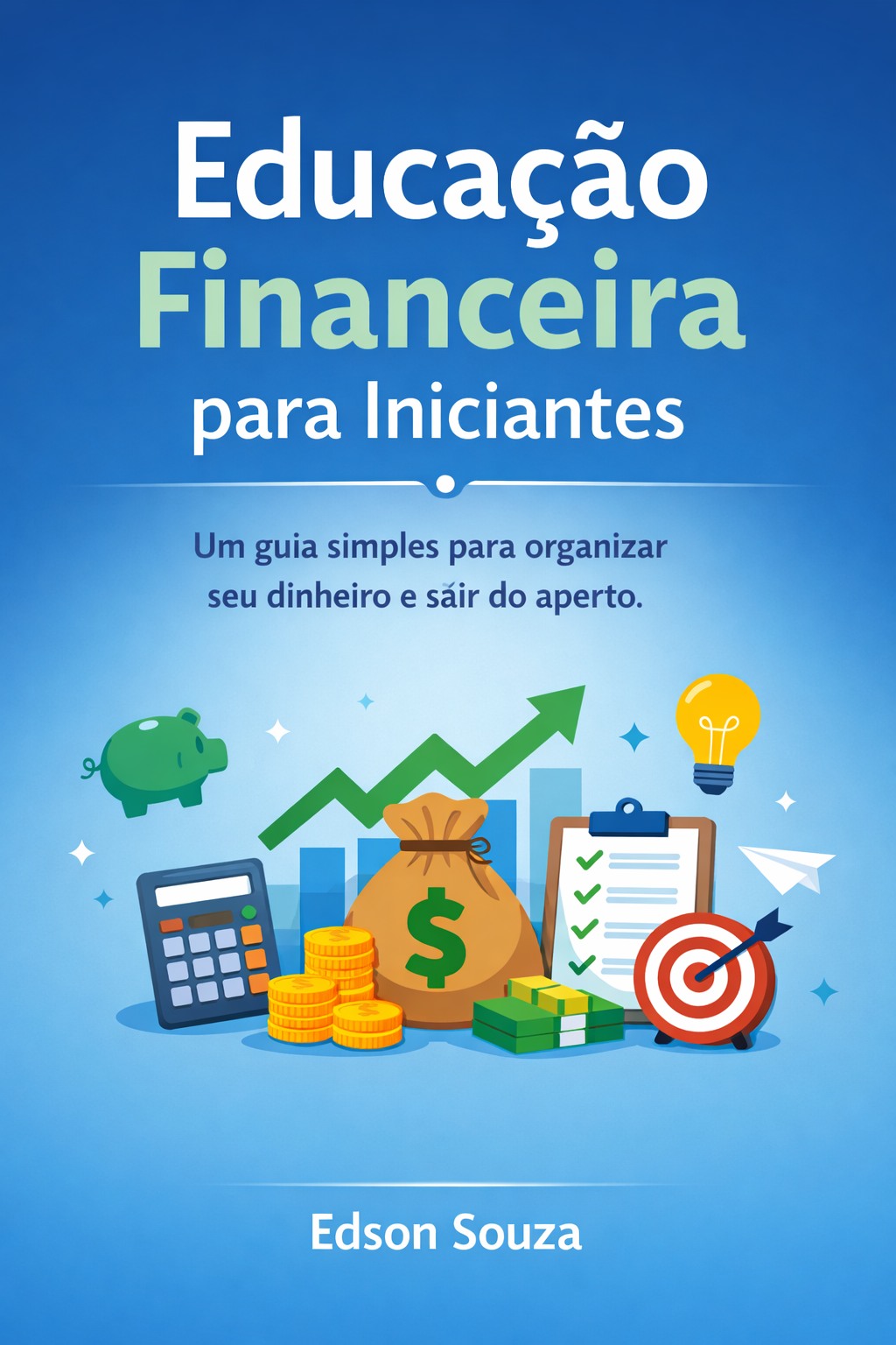 Capa do e-book de Educação Financeira
