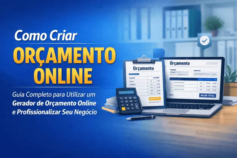 Gerador de Orçamento Online
